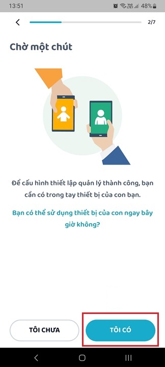 chuẩn bị thiết bị